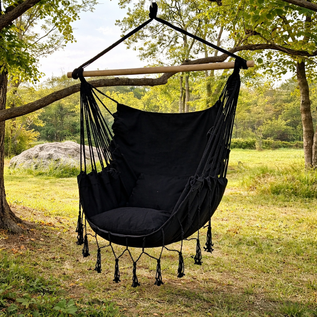 Chaise suspendue jardin
