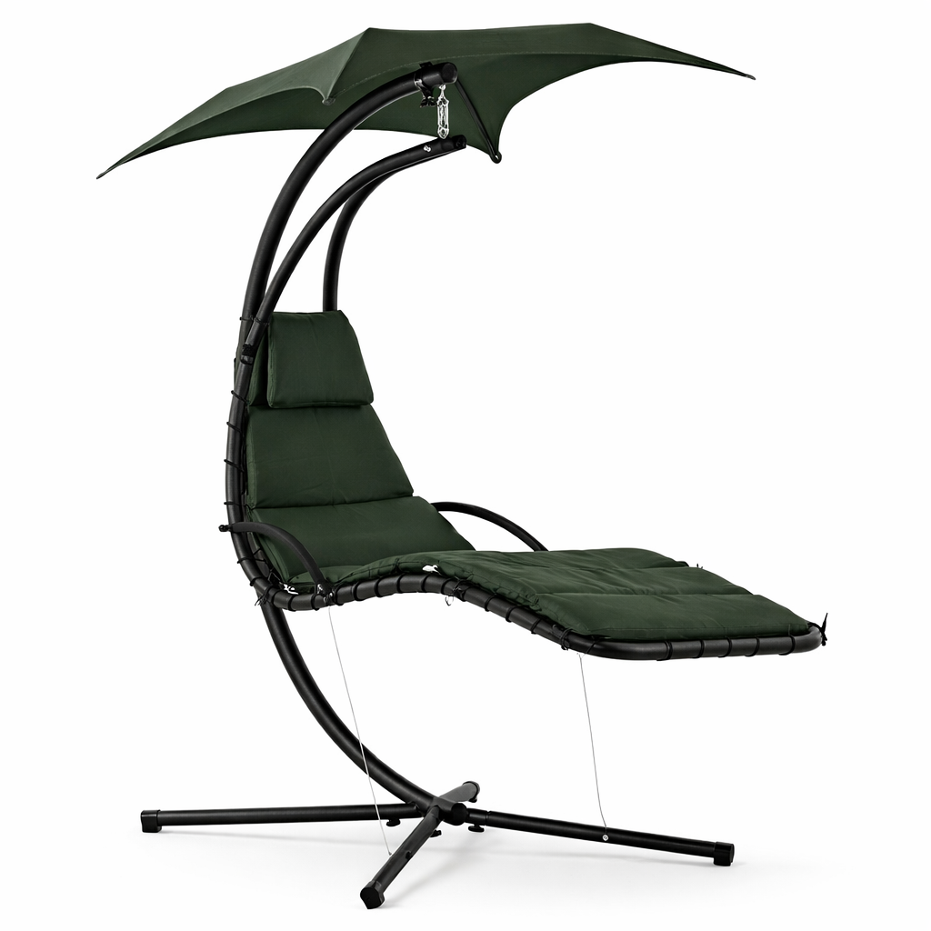 Chaise longue suspendue
