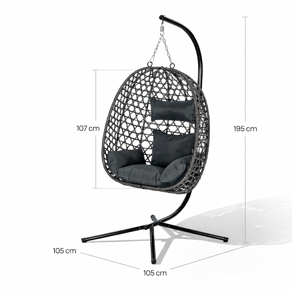 Chaise suspendu oeuf