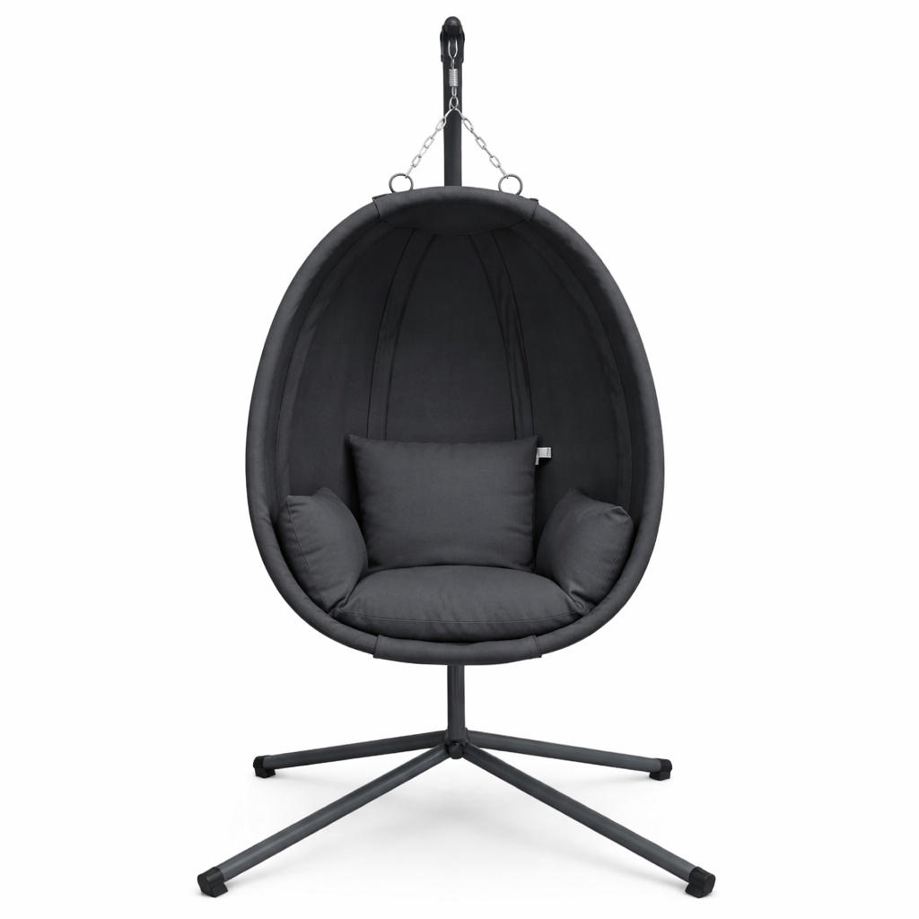 Fauteuil de jardin suspendu sur pied