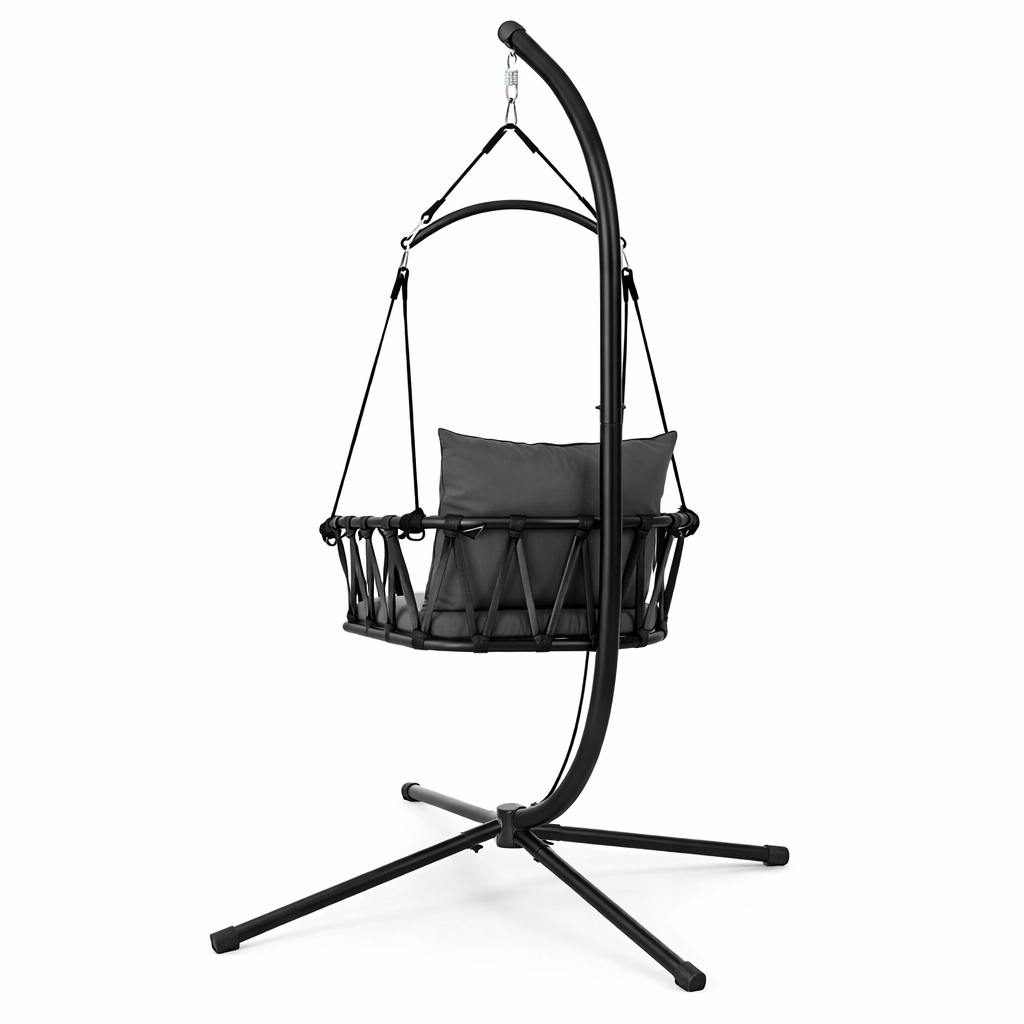 Fauteuil suspendu noir