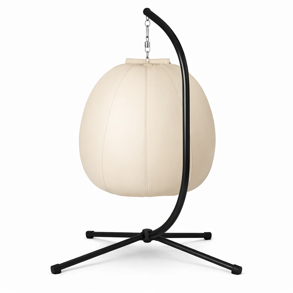 Fauteuil oeuf suspendu de jardin