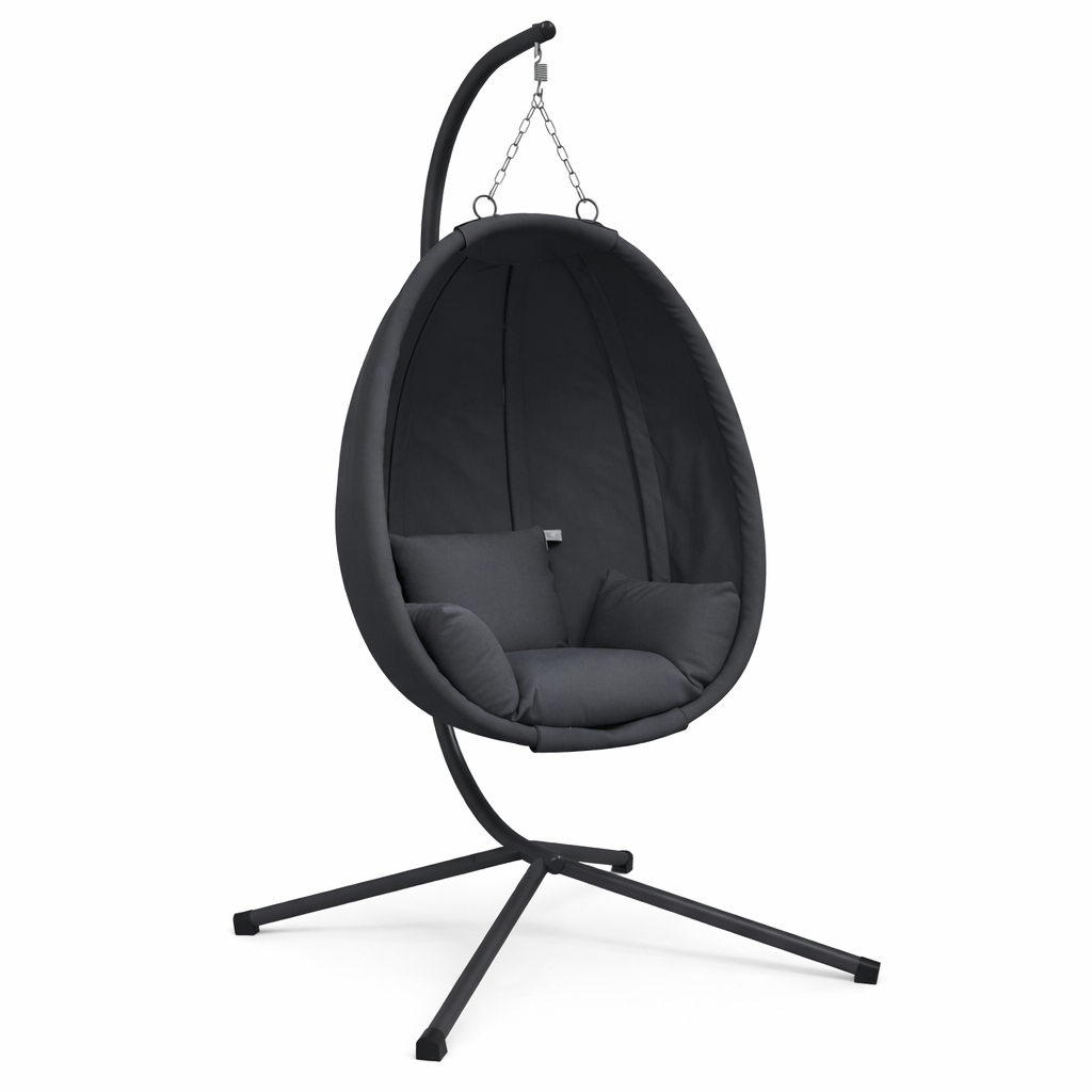 Fauteuil de jardin suspendu sur pied