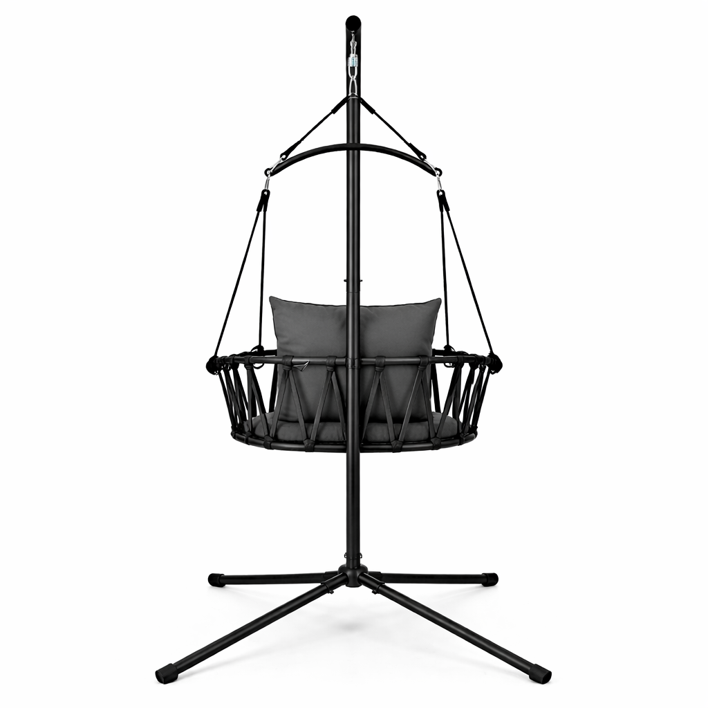 Fauteuil suspendu noir