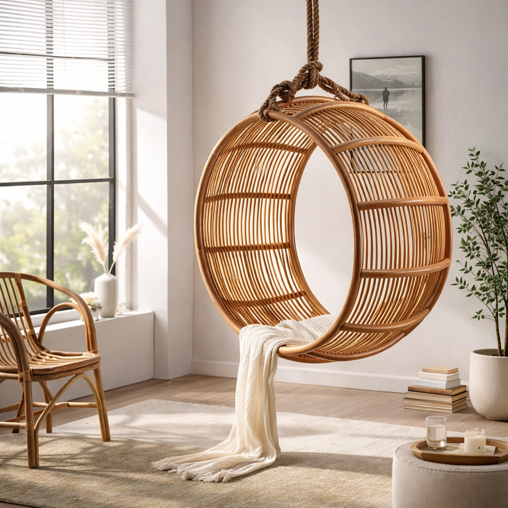 Fauteuil suspendu intérieur plafond
