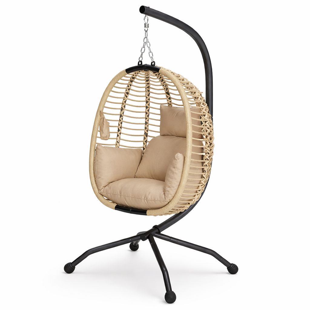Fauteuil oeuf suspendu extérieur