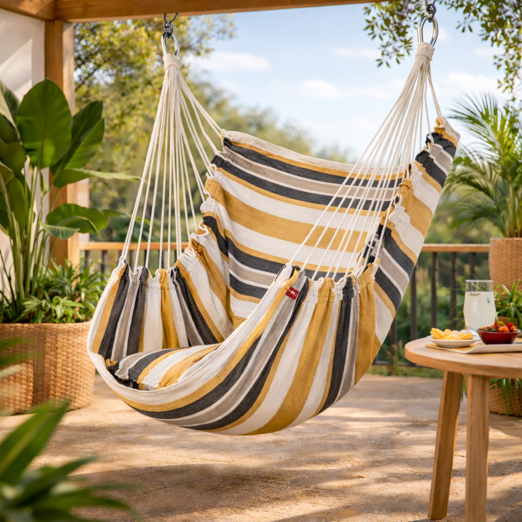 Chaise suspendu extérieur